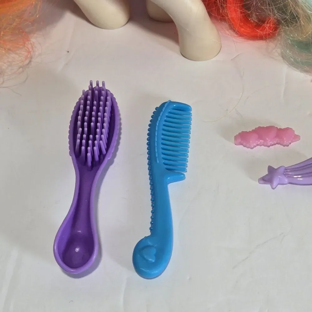 Vintage 1985 My Little Pony G1 Brush 'n Grow Bouquet Working Mechanism W/Extras